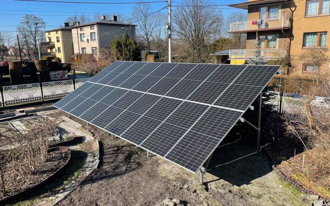 Instalacja fotowoltaiczna o mocy 9,81 kWp Chybie