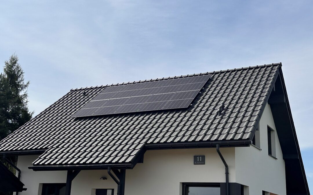 Instalacja fotowoltaiki o mocy 8 kwp z magazynem energii oraz pompą ciepła Imielin
