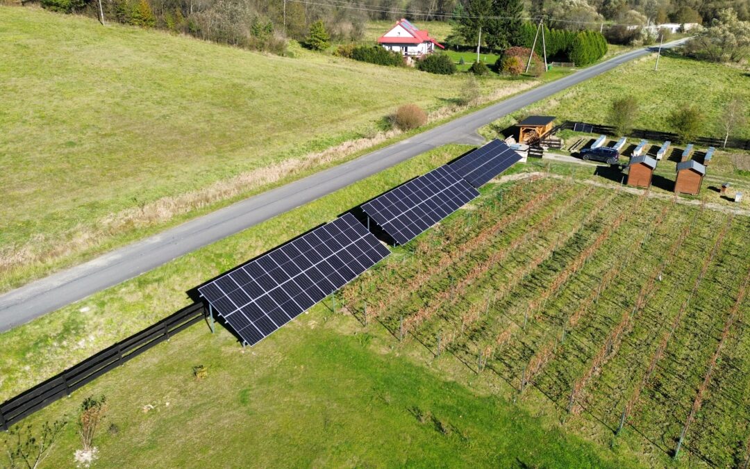 Instalacja fotowoltaiki o mocy 30 kWp Grąziowa