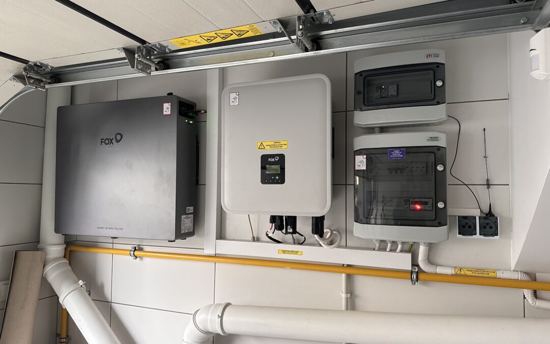 Magazyn energii Foxess EP 11 o pojemności 10,36 kWp Dąbrowa Górnicza